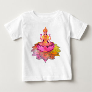 Camiseta De Bebé Feliz Diwali - Diosa Deepalavi Lakshmi 4