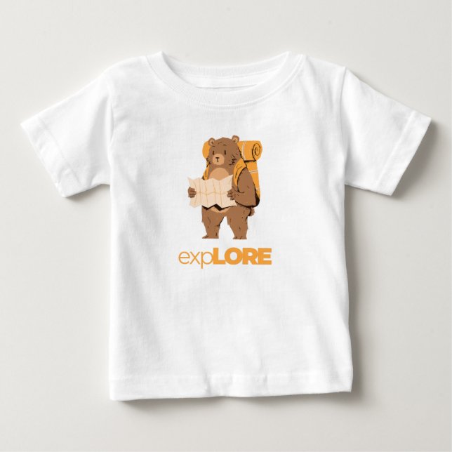 Camiseta De Bebé Feliz domingo (Anverso)
