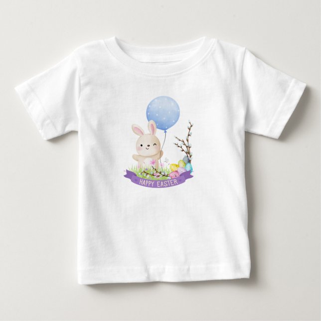 CAMISETA DE BEBÉ FELIZ FÁCIL (Anverso)