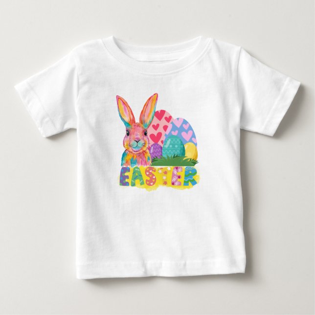 CAMISETA DE BEBÉ FELIZ FÁCIL (Anverso)