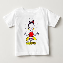 Camiseta De Bebé feliz fiesta de yoga SUIT