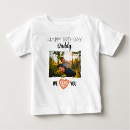 CAMISETA DE BEBÉ FELIZ FOTO DE PERSONALIZADO DE ROPA DE NATALIDAD D
