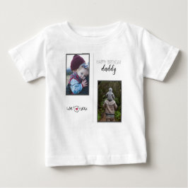 CAMISETA DE BEBÉ FELIZ FOTO DE PERSONALIZADO DE ROPA DE NATALIDAD D