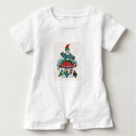 Camiseta De Bebé Feliz Gnome Forestal