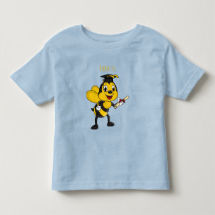 Camiseta De Bebé Feliz graduación de abejas personalizados