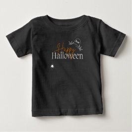 Camiseta De Bebé Feliz Halloween