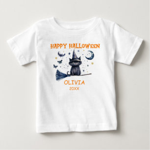 Camiseta De Bebé Feliz Halloween