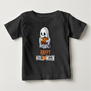Camiseta De Bebé Feliz Halloween