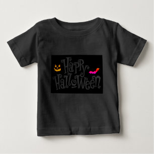 Camiseta De Bebé Feliz Halloween