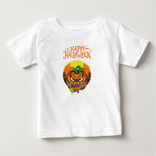 Camiseta De Bebé Feliz Halloween