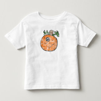 Camiseta De Bebé Feliz Halloween Calabaza
