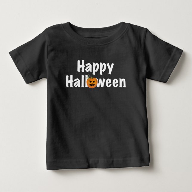Camiseta De Bebé Feliz Halloween | disfraz de spooktacular (Anverso)