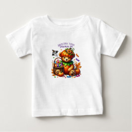 Camiseta De Bebé Feliz Halloween Osito Mago Adorable