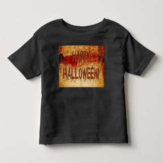 Camiseta De Bebé Feliz Halloween Sed Wall Toddler T-Shirt