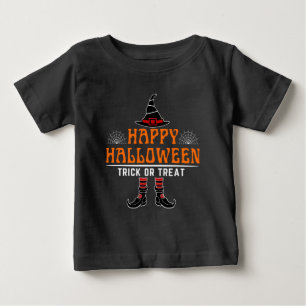 Camiseta De Bebé feliz halloween truco o trato