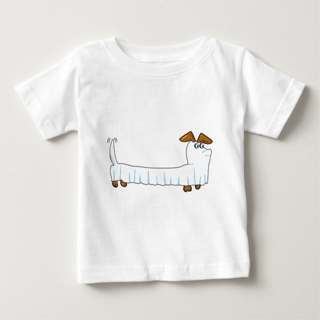 Camiseta De Bebé Feliz Hallowiener (Anverso)