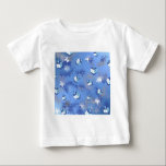 Camiseta De Bebé Feliz Hanukkah cayendo estrellas y sueños<br><div class="desc">Está viendo la colección de diseño de Lee Hiller. Coleccionista,  ropa,  regalos y objetos de colección Lee Hiller Photography o colección de arte digital. Puedes ver su fotografía de la naturaleza en http://HikeOurPlanet.com/ y seguir su blog de senderismo dentro del Parque Nacional de Hot Springs.</div>