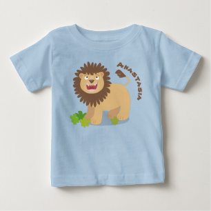 Camiseta De Bebé Feliz ilustracion personalizado ruidoso