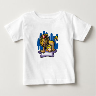 Camiseta De Bebé Feliz León Leo con Estrella