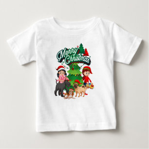 Camiseta De Bebé Feliz Navidad