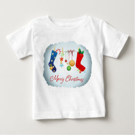 Camiseta De Bebé Feliz Navidad