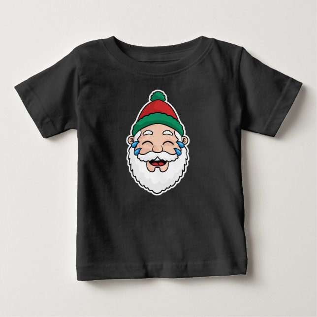 Camiseta De Bebé Feliz Navidad (Anverso)