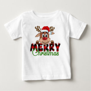 Camiseta De Bebé Feliz Navidad