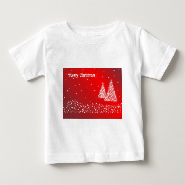 Camiseta De Bebé Feliz Navidad (Anverso)