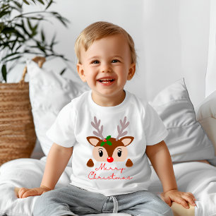 Camiseta De Bebé Feliz Navidad