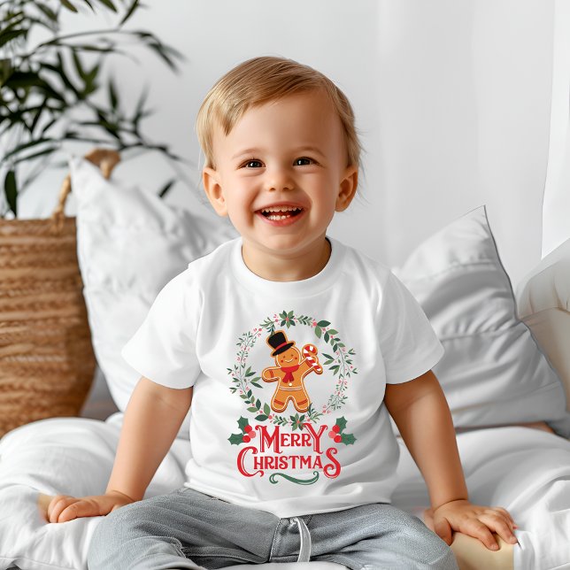 Camiseta De Bebé Feliz Navidad (Subido por el creador)