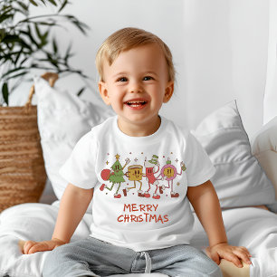 Camiseta De Bebé Feliz Navidad