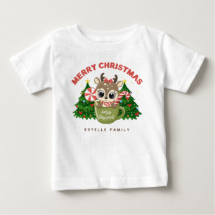 Camiseta De Bebé Feliz Navidad 