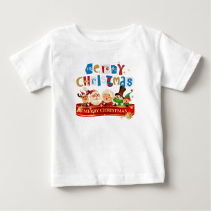 Camiseta De Bebé feliz navidad