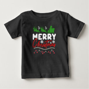 Camiseta De Bebé Feliz Navidad-60842