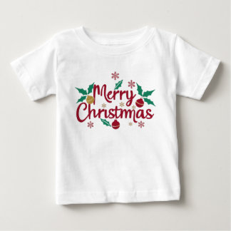 Camiseta De Bebé Feliz Navidad Bebé Camiseta
