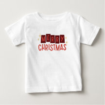 Feliz Navidad Bebé/Pequeño Camisas