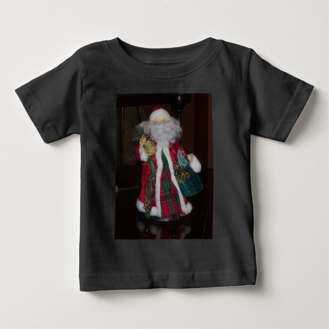Camiseta De Bebé Feliz Navidad en HoHoHo y una maravillosa guerra d (Anverso)