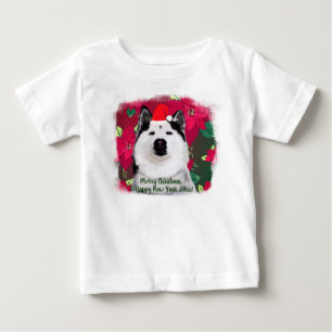 Camiseta De Bebé Feliz Navidad, Feliz Año Nuevo