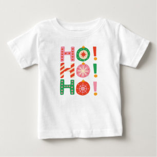Camiseta De Bebé Feliz Navidad Ho