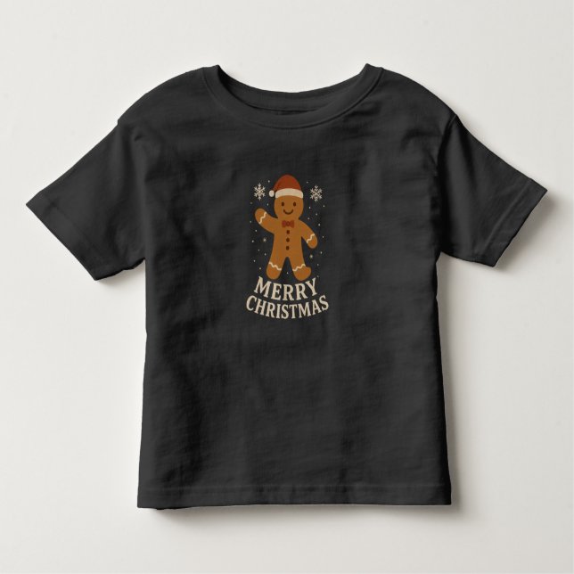 Camiseta De Bebé Feliz Navidad, niño mayor (Anverso)