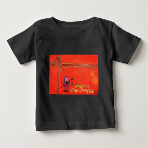Camiseta De Bebé Feliz Navidad Papá Noel