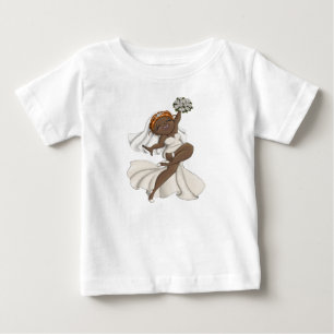 Camiseta De Bebé Feliz Novia 03