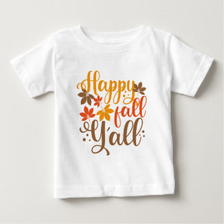 Camiseta De Bebé Feliz otoño a todos
