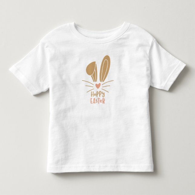 Camiseta De Bebé Feliz Pascua (Anverso)