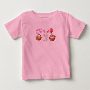 Camiseta De Bebé Feliz Pascua