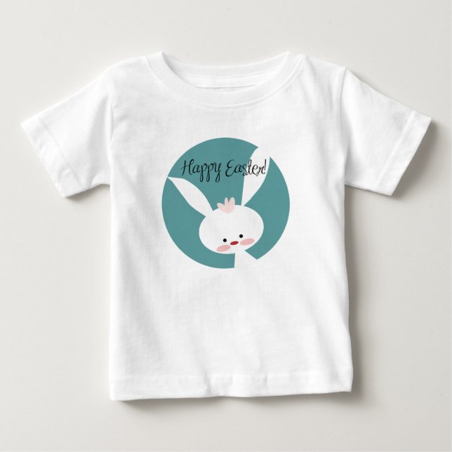 Camiseta De Bebé Feliz Pascua (Anverso)