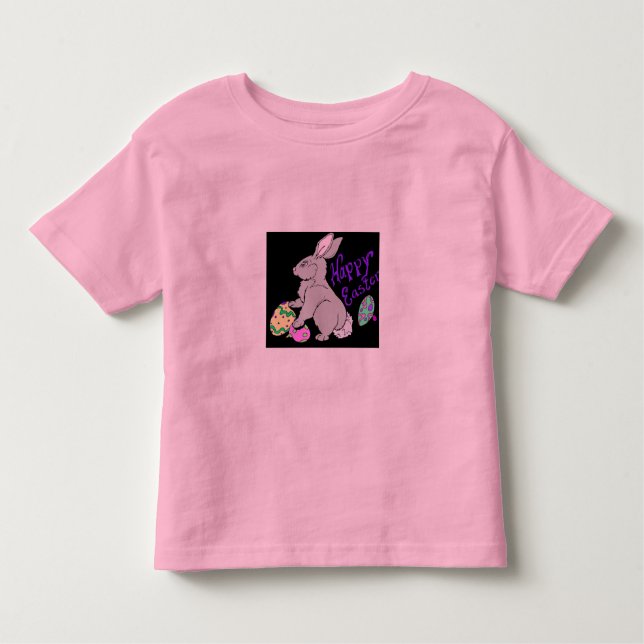 Camiseta De Bebé Feliz Pascua (Anverso)