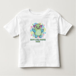 Camiseta De Bebé Feliz pequeño amigo