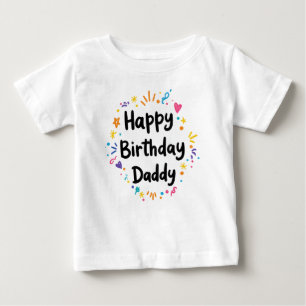 CAMISETA DE BEBÉ FELIZ ROPA DE BEBÉ DE CUMPLEAÑOS