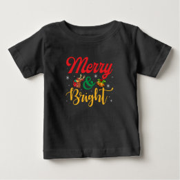 Camiseta De Bebé Feliz y luminoso